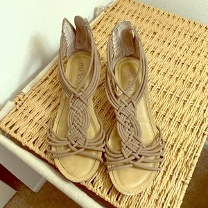 Tan sandals